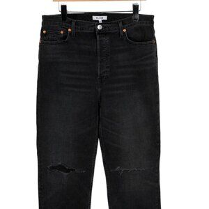 RE/DONE Straight Leg Jeans